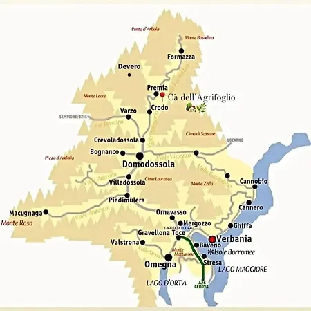 Apartament Ca Dell'agrifoglio Crodo